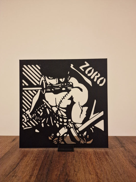 One Piece Zoro 3D Printed Merchandise